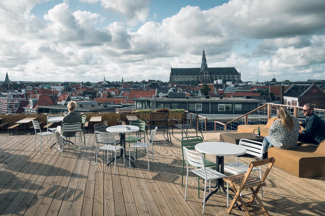 Modern Rooftop Dining